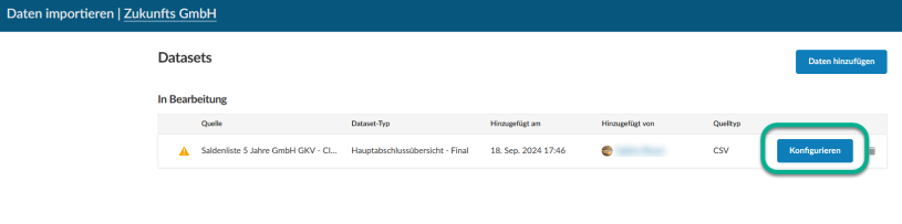 Datei konifgurieren