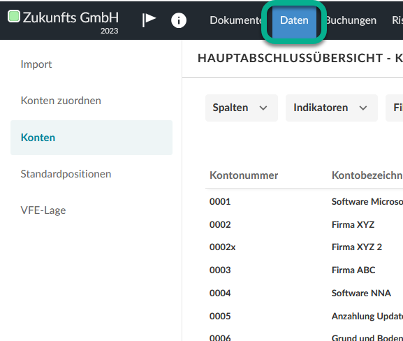 Datenblatt öffnen