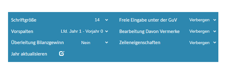 Funktionen in der GuV