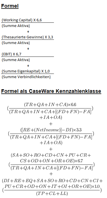 Die Formel für Liquiditätskennzahlen L5.