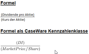 Die Formel für Liquiditätskennzahlen P8.