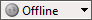 A grey SmartSync icon with the word 'offline' in the SmartSync section of the Working Papers status bar