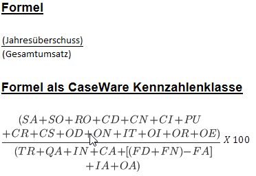 Die Formel für Liquiditätskennzahlen P2.